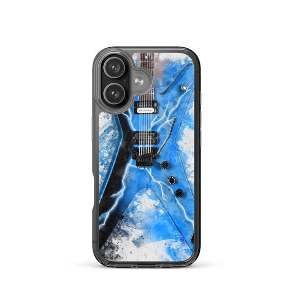 Hand-Painted iPhone Phone Cases with Dime's Guitar Art