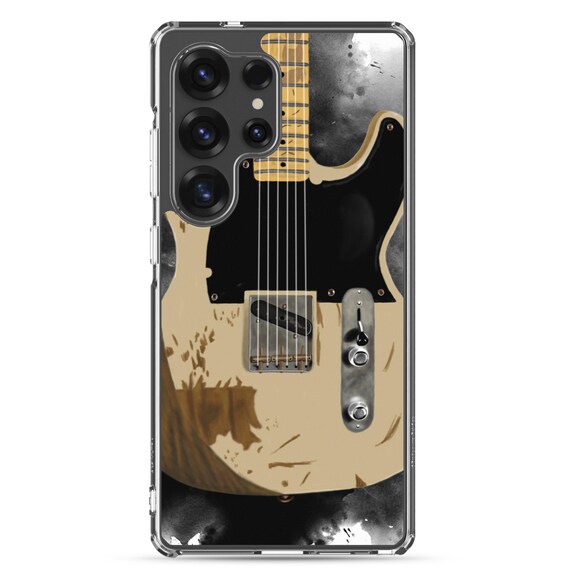 Hand-Painted Samsung Phone Cases with Jeff's Guitar Art