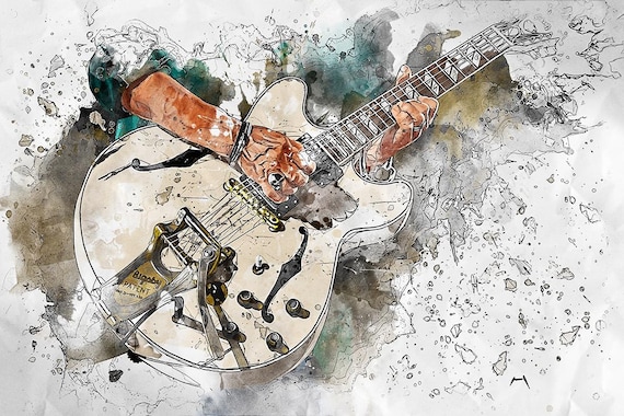 The Pirate's Guitar 24x36"
