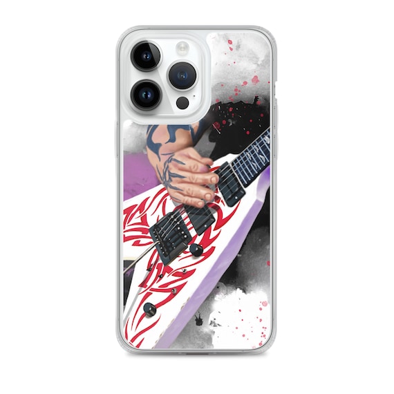 Hand-Painted iPhone Phone Cases with Kerry's Guitar Art