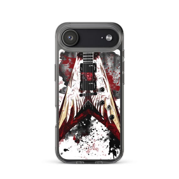 Hand-Painted iPhone Phone Cases with Dave's Guitar Art