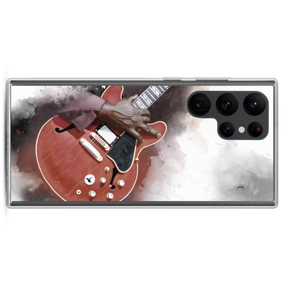 Hand-Painted Samsung Phone Cases with Freddy's Guitar Art