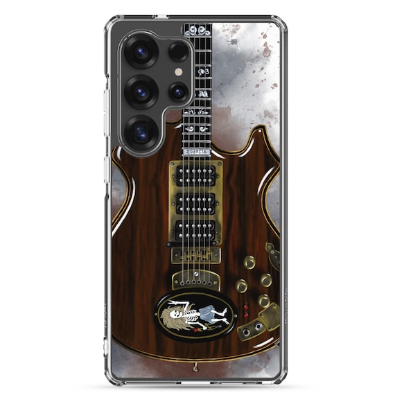 Hand-Painted Samsung Phone Cases with Jerry's Guitar Art