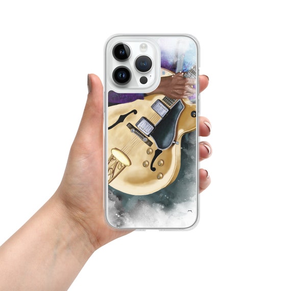 Hand-Painted iPhone Phone Cases with Chuck's Guitar Art