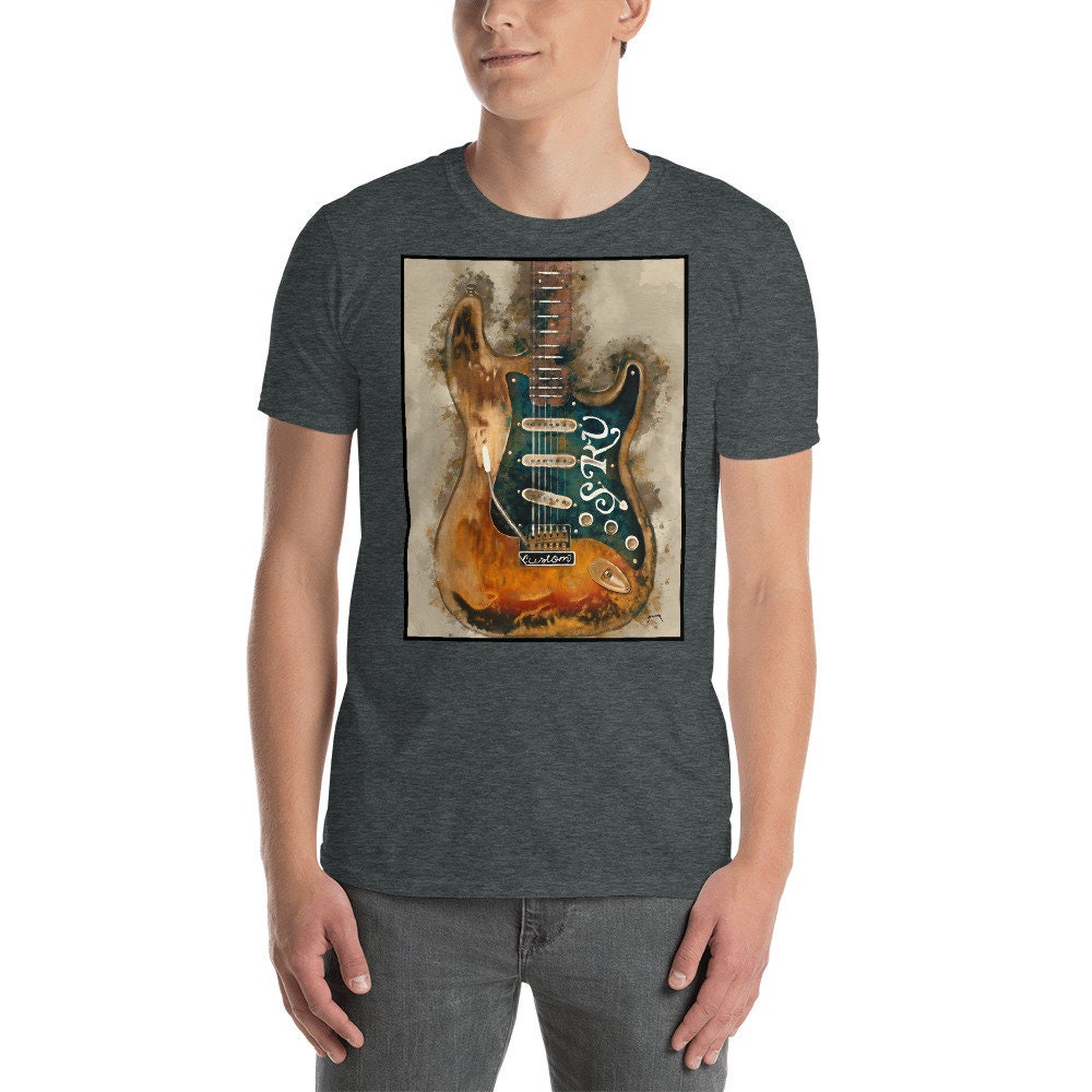 Stevie Ray Vaughan's guitar unisex t-shirt music tshirt | Etsy