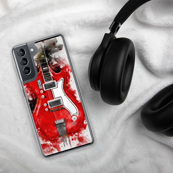 Hand-Painted Samsung Phone Cases with Jack's Guitar Art