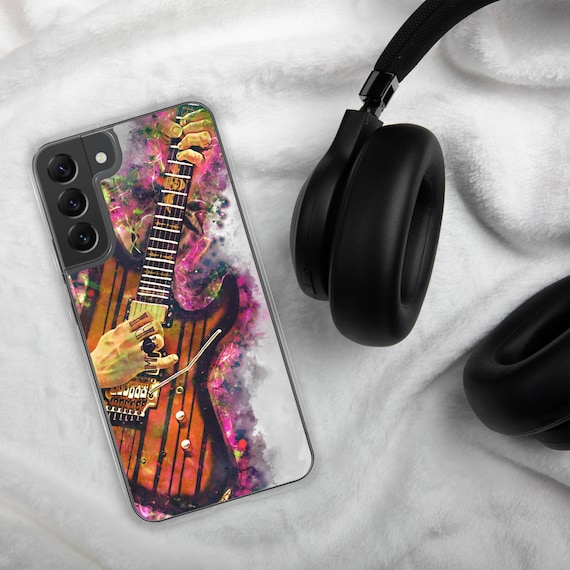 Hand-Painted Samsung Phone Cases with Sin Guitar Art