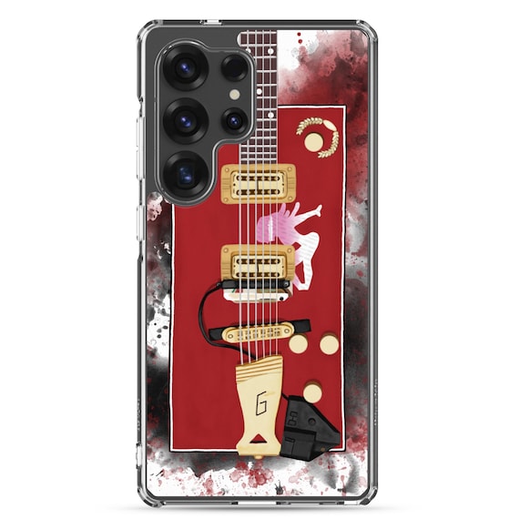 Hand-Painted Samsung Phone Cases with Bo's Guitar Art