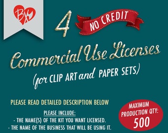 4 Commercial Licenses