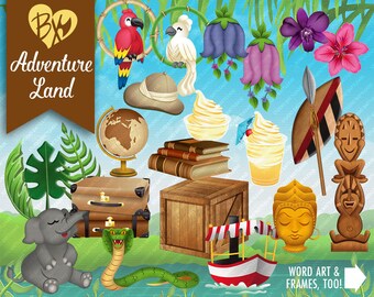 Adventureland CLIP ART ONLY