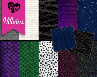 Villains PAPERS ONLY