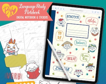 Digital Language Study Notebook