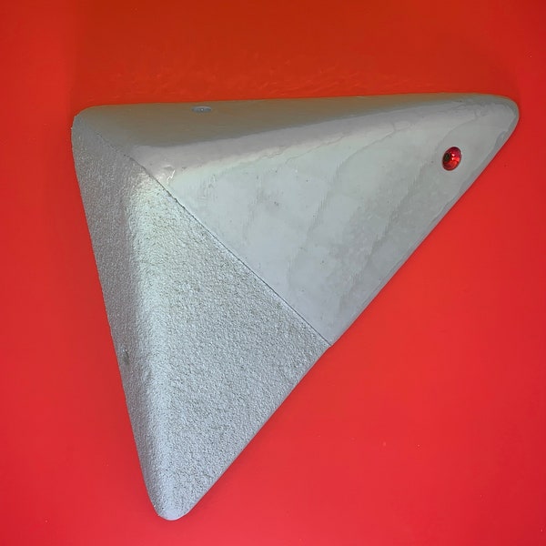 Handmade Gray, Dual-Texture, Climbing Volume, Red Insert and Black Backpack Carrying/Storage Bag!