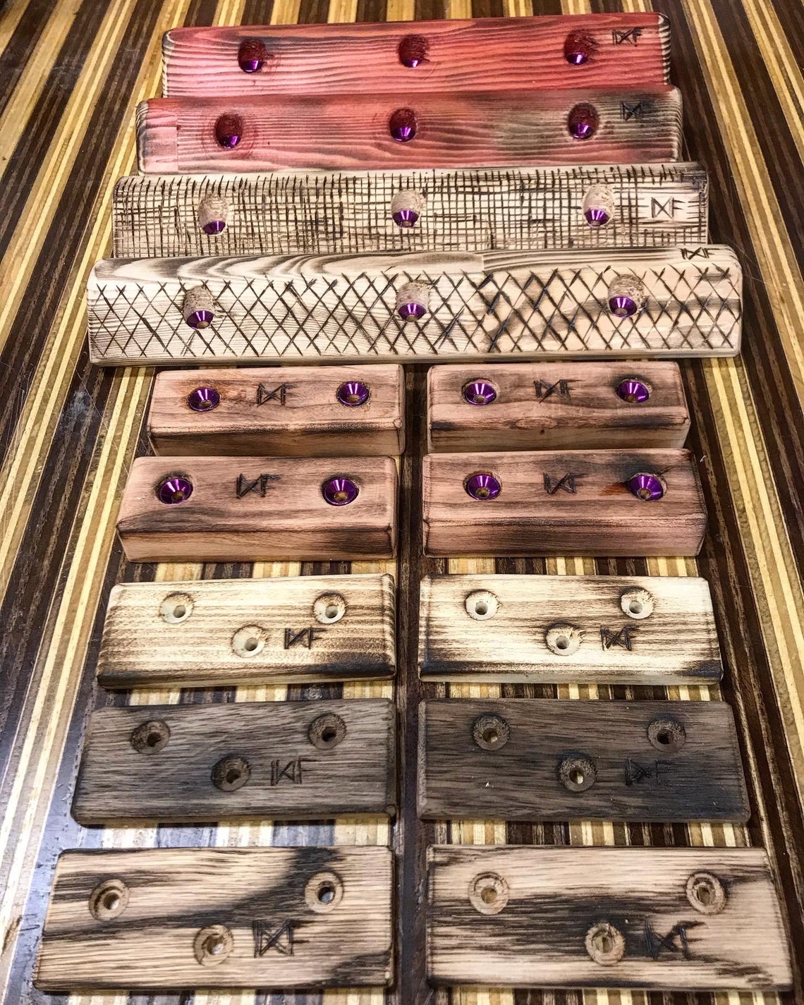 20mm Handmade Wooden Climbing Holds Cherry Etsy