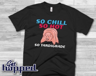 Funny Tardigrade T-Shirt Water Bear Shirt Graphic Mens' / Unisex Weird Microbiology Science Geek Short Sleeve Tee