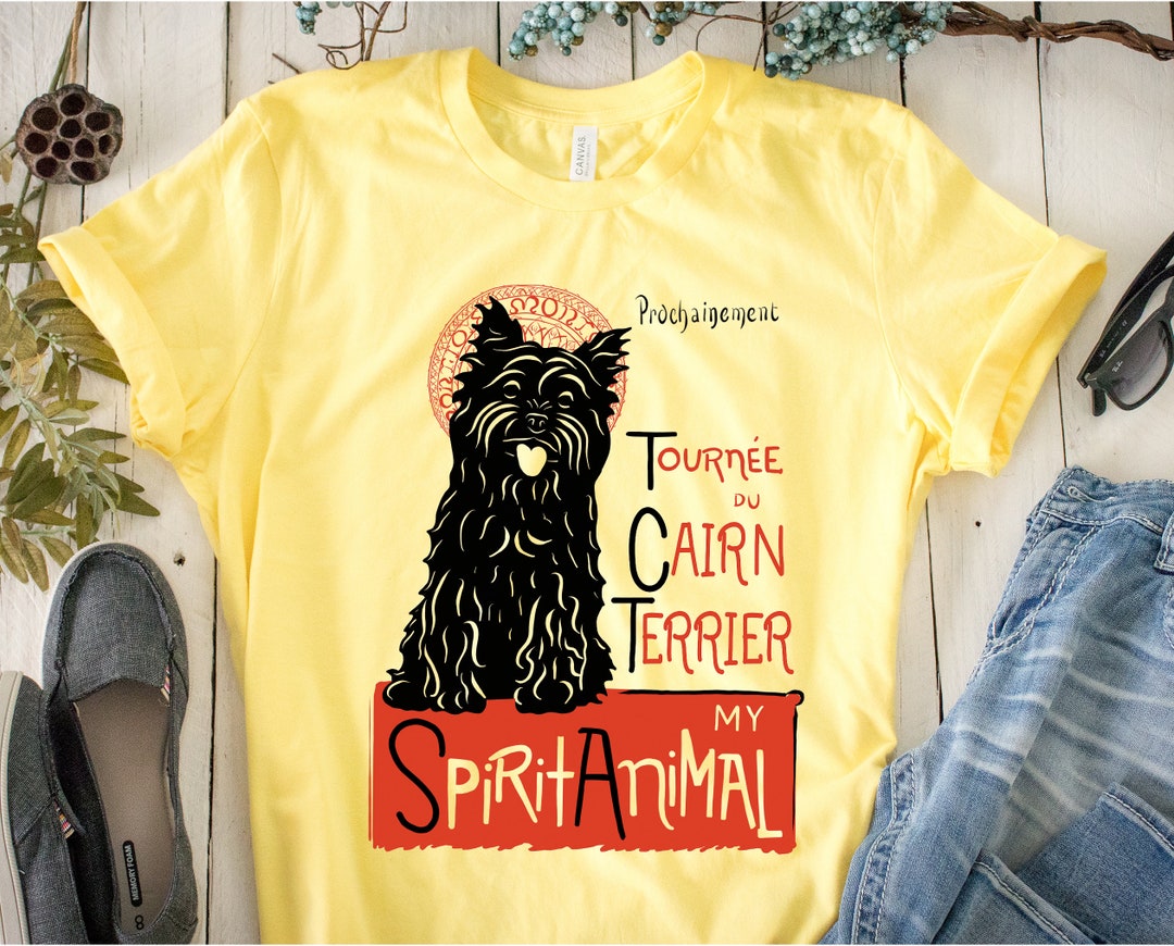 Cute Cairn Terrier Gift Cairn Terrier Art Dog Shirt Cairn Terrier Mom ...