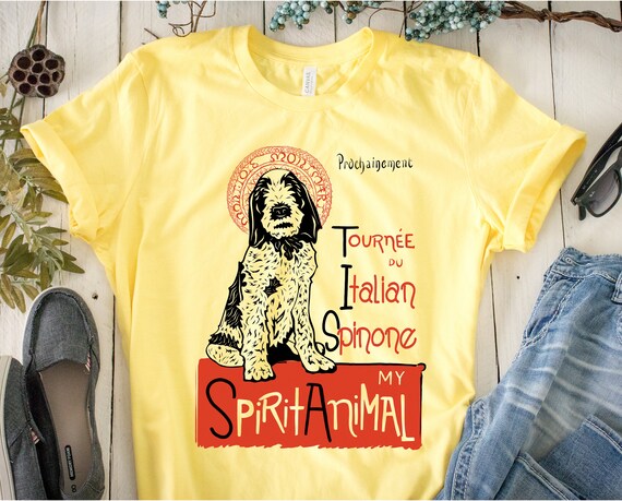 Spinone Italiano Dog Dad Fathers Day Dog Lovers Gift T-Shirt Spinone Italiano Dog Dad Fathers Day Dog Lovers Gift T-Shirt