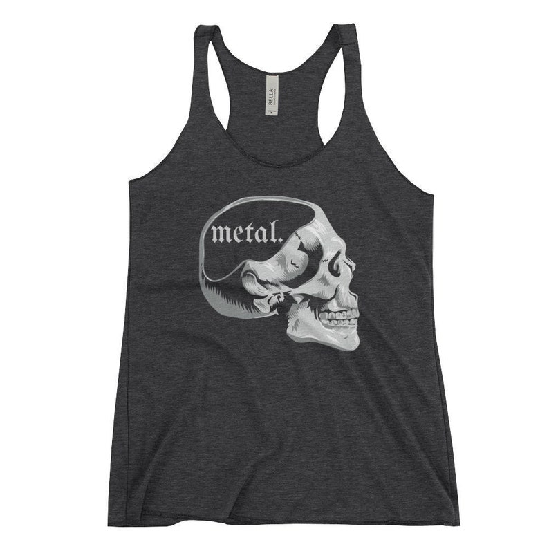 Heavy Metal Tank Top Metalhead Lightweight Gym Tank Metal Etsy