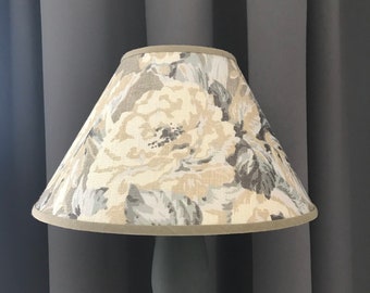 Handmade Coolie Lampshade Table Lamp large cream lampshade table lamp coolie