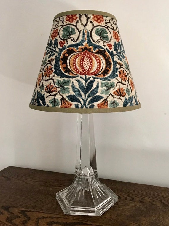 Morris Little Chintz Petite Handmade Lampshade - Handmade Lampshades Norfolk Morris Little Chintz Petite Handmade Lampshade - Handmade Lampshades Norfolk