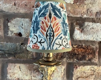 Morris Little Chintz - Small Handmade Candle Clip Lampshade for Wall Lights/Chandeliers