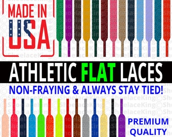 Flat shoelaces uk store
