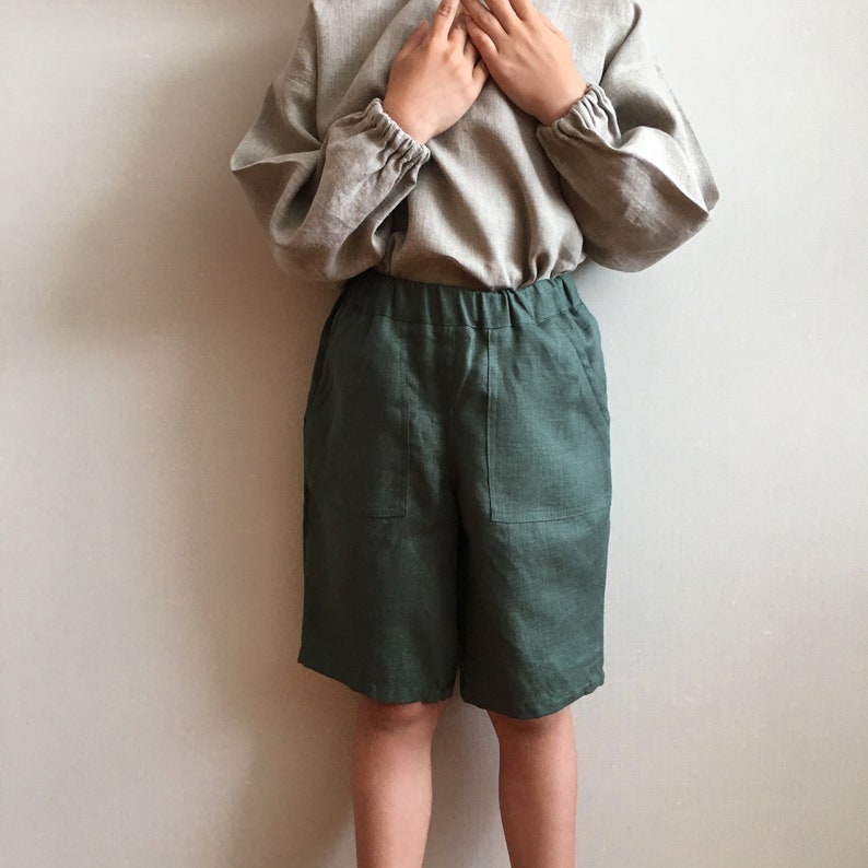 Linen Shorts Kids Flax Shorts Linen Boy Shorts Toddler Boys Linen