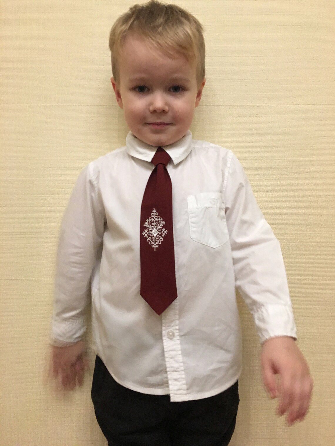 Latvian Boys Necktie Neck Tie for Kids Boys Tie Boys Necktie Etsy