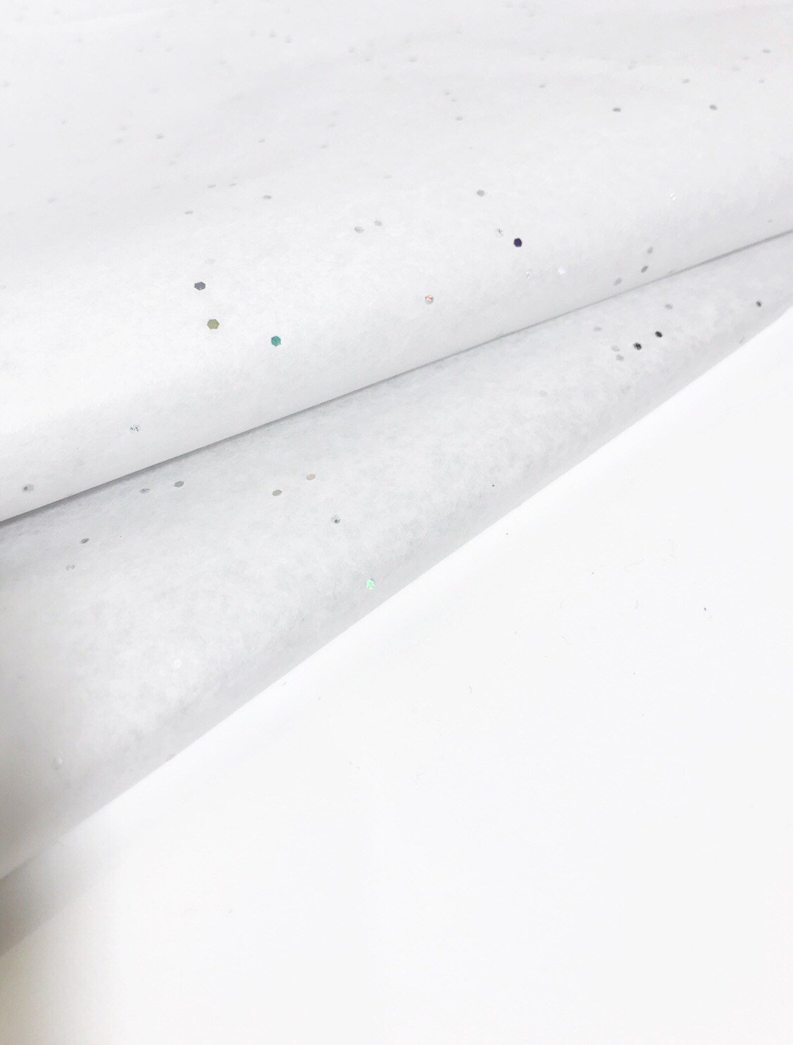 10 x Sheets White Glitter Tissue Paper Sheets Gift Etsy