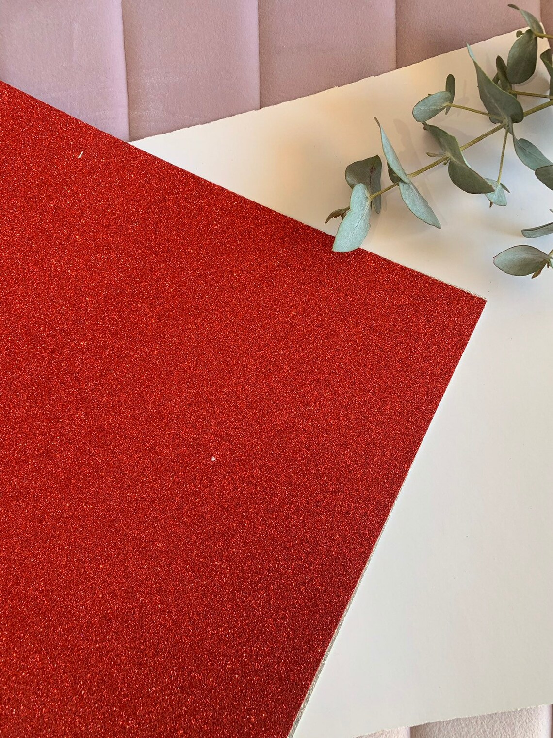 PKG 10 12 x 12 Red Glitter Card Stock/Red Paper/Red Etsy