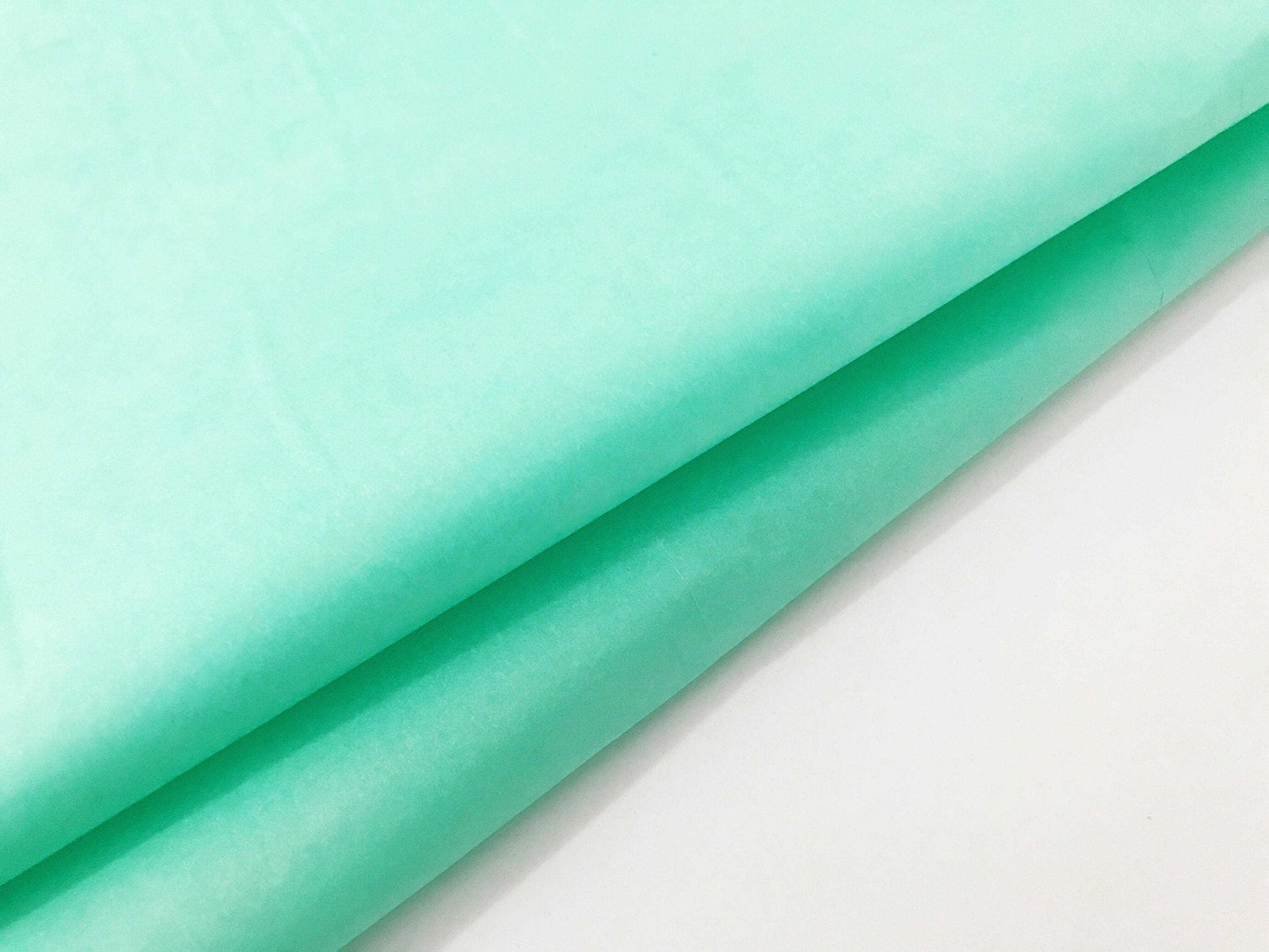 10 X Sheets Mint Green Tissue Paper Sheets Gift Wrapping/bulk