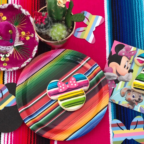 Fiesta Paper Plates Etsy