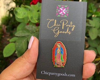 Virgencita Enamel Pin