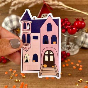 Autocollant Maison d'Halloween