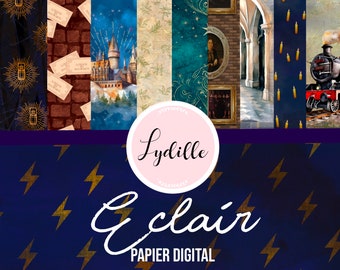 Papier DIGITAL collection ECLAIR