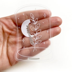 Autocollant Cloche Lune