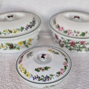 Royal Worcester Bone China Deckelschüssel, Worcester Kräuter, wählen Sie aus dem Dropdown-Menü.