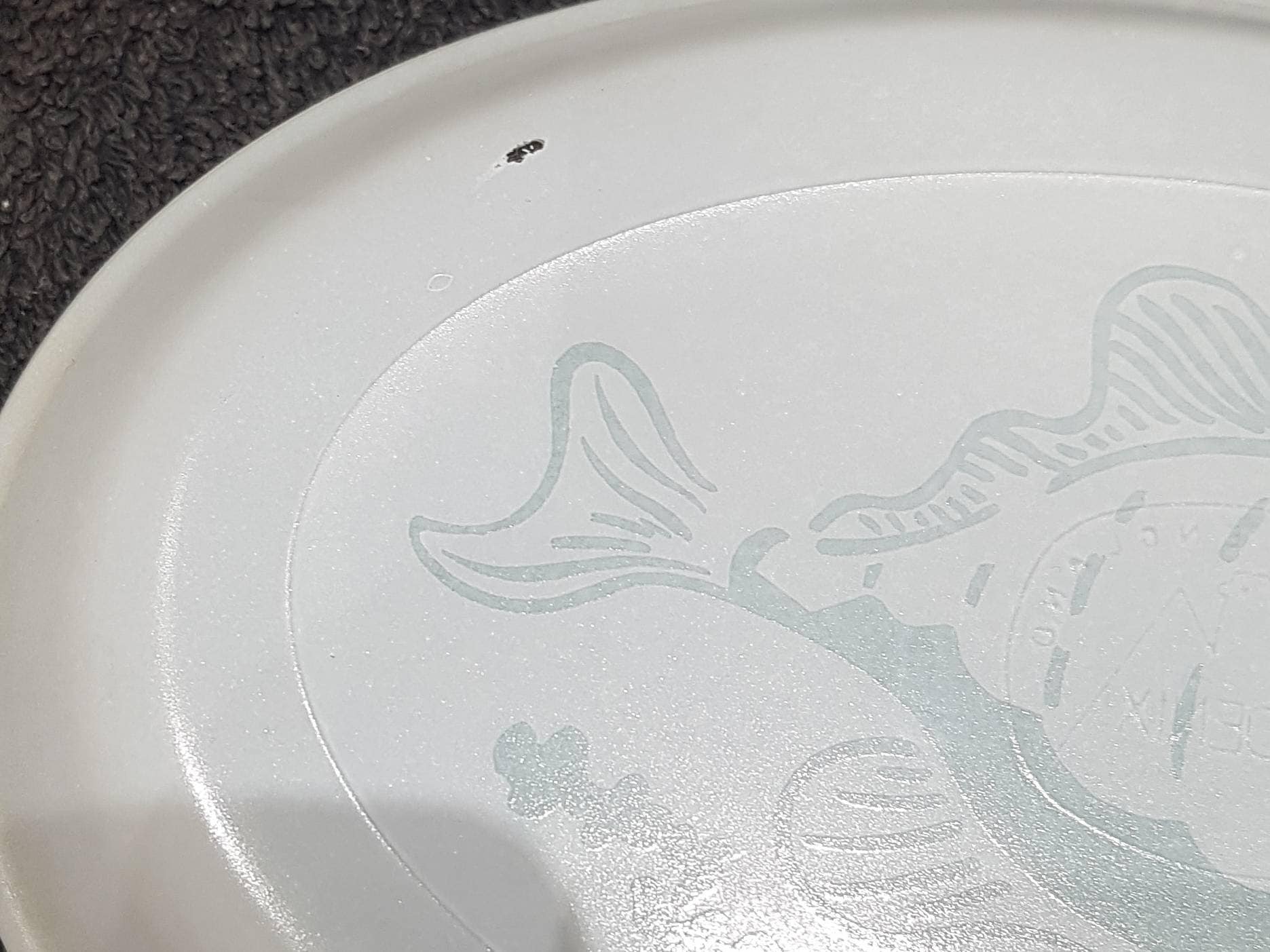 Vintage Phoenix Pyrex Set of 7 Glass Plates -fish Plates - Etsy