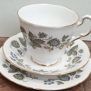 Paragon Bone China Trio - Chippendale Pattern