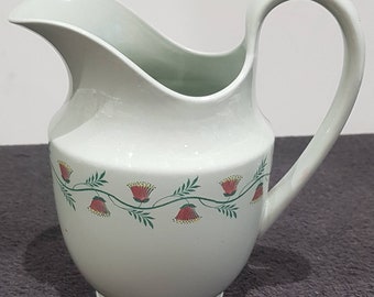 Vintage Copeland Spode Bone China Tall Jug  -  Thistle