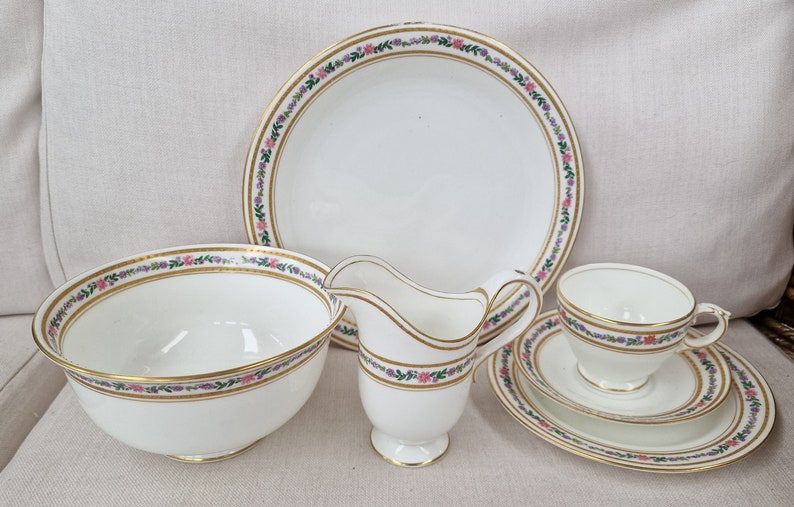 Vintage, Almost Antique George Jones Crescent China Hand Painted Tea ...