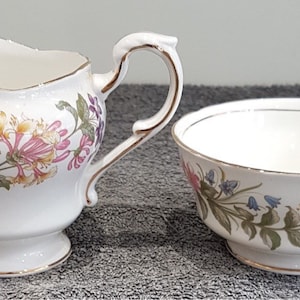 Paragon Bone China Milk & Sugar - Country Lane