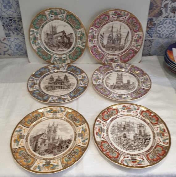 Vintage Masons Ironstone 1982 St Paul's Cathedral Christmas Plate