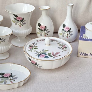 Vintage Wedgwood Hathaway Rose Items  - 8 Different Items Available