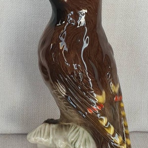 Goebel Bone China Bird Figurine - Waxwing