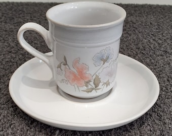 Set de 6 latas de café Denby y platillo - Dauphine