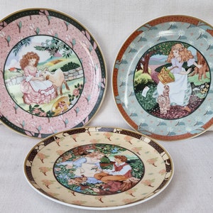 Villeroy & Boch,  Heinrich,  Limited Edition,  Collectors Plates - Once Upon a Rhyme by Renee Faure.  Choose from drop down menu