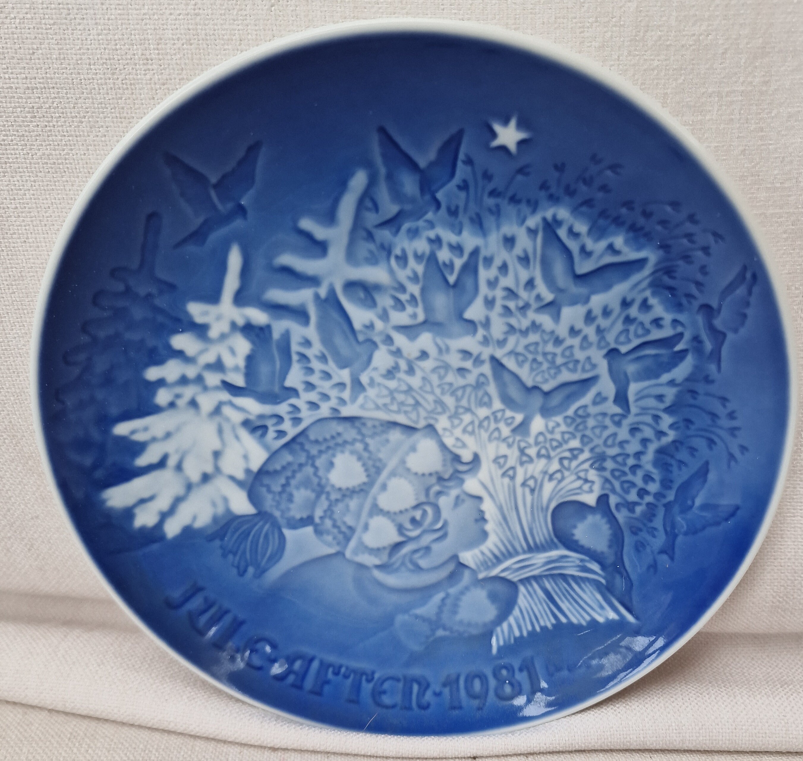 ヴィンテージのビング＆グロンダールのクリスマスプレート。 - 4種類