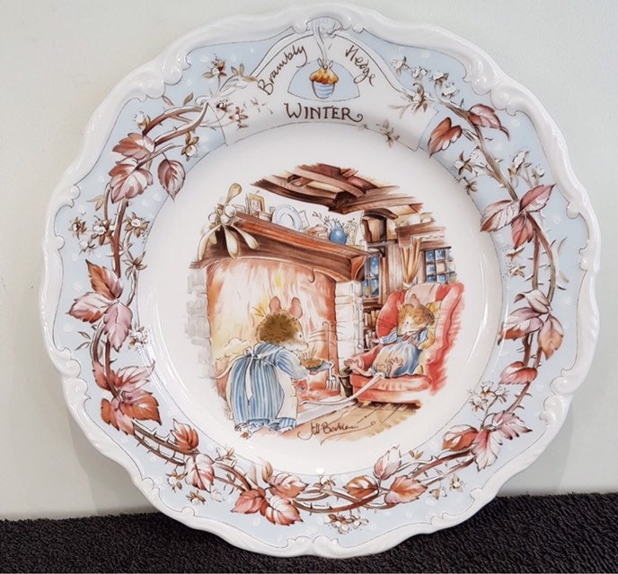Brambly Hedge Four Seasons Plates - Etsy