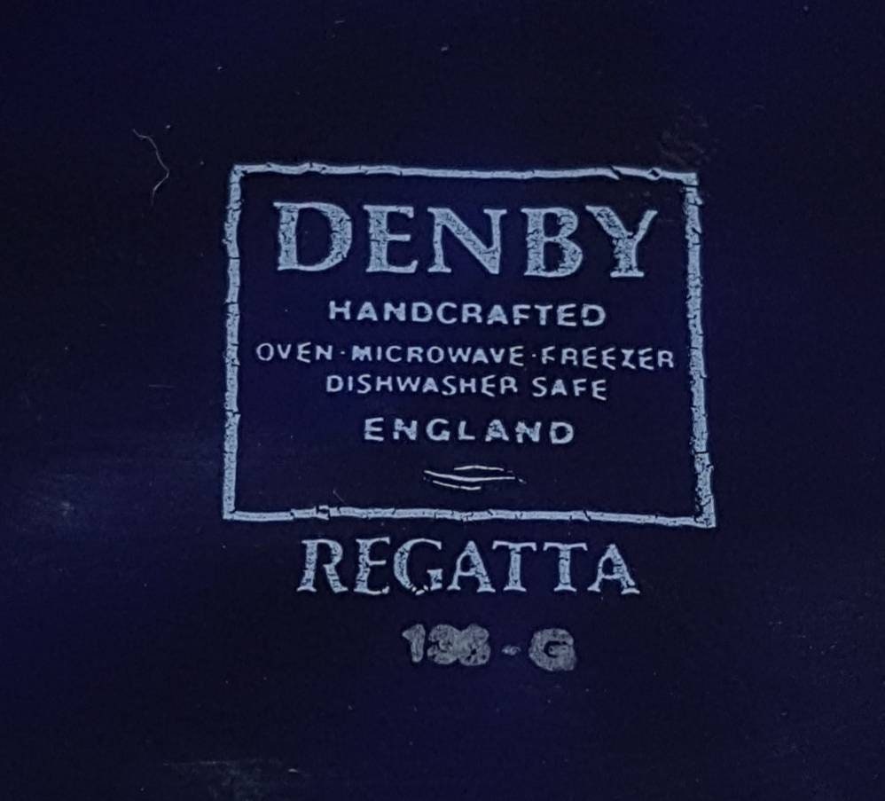 Denby Pottery Teapot Coffee Pot and Storage Jars in Regatta Etsy UK